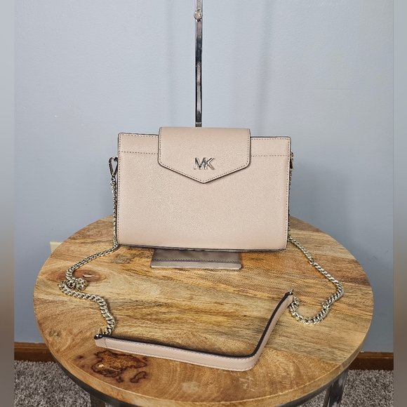 Michael Kors Handbags - MICHAEL KORS MOTT LG CLUTCH CROSSBODY IN BLOSSOM 35S0GOXC7L